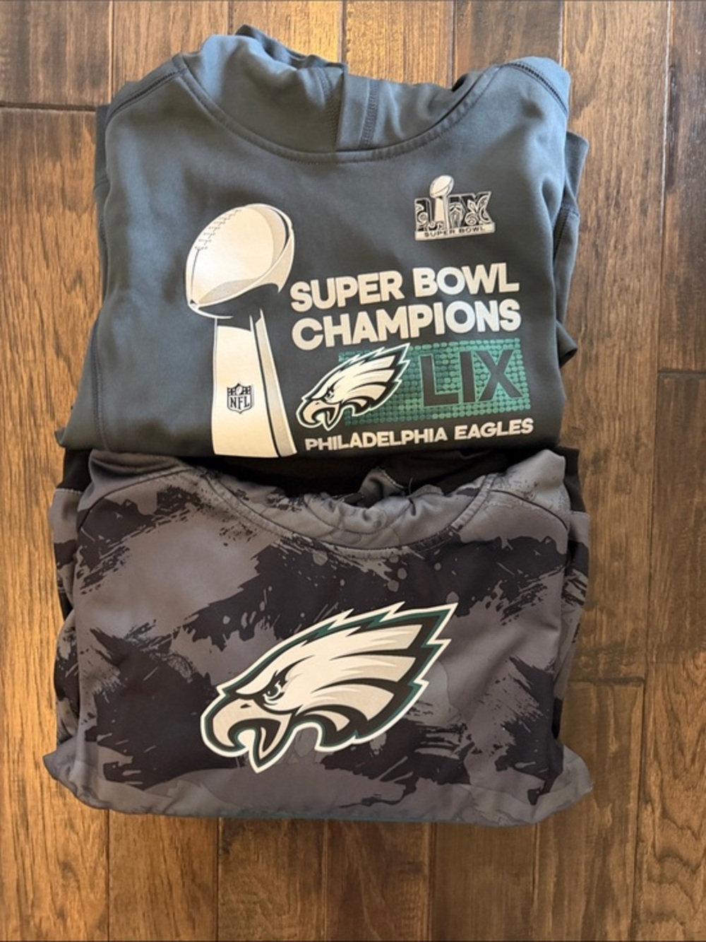 Kids Nike Super Bowl Champions Philadelphia Eagles Hoodie - 2 pack Size M